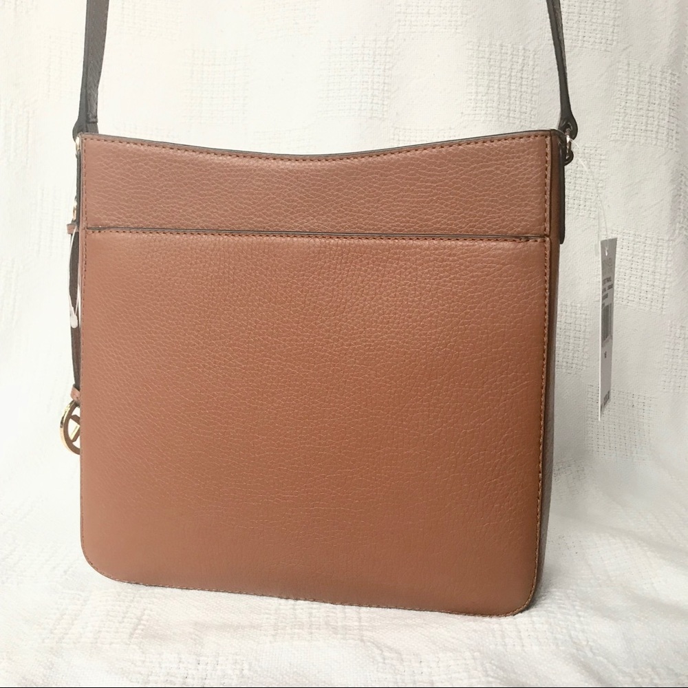 LAST 1 ⭐️ New MK pebble leather messenger brown - Picture 3 of 7